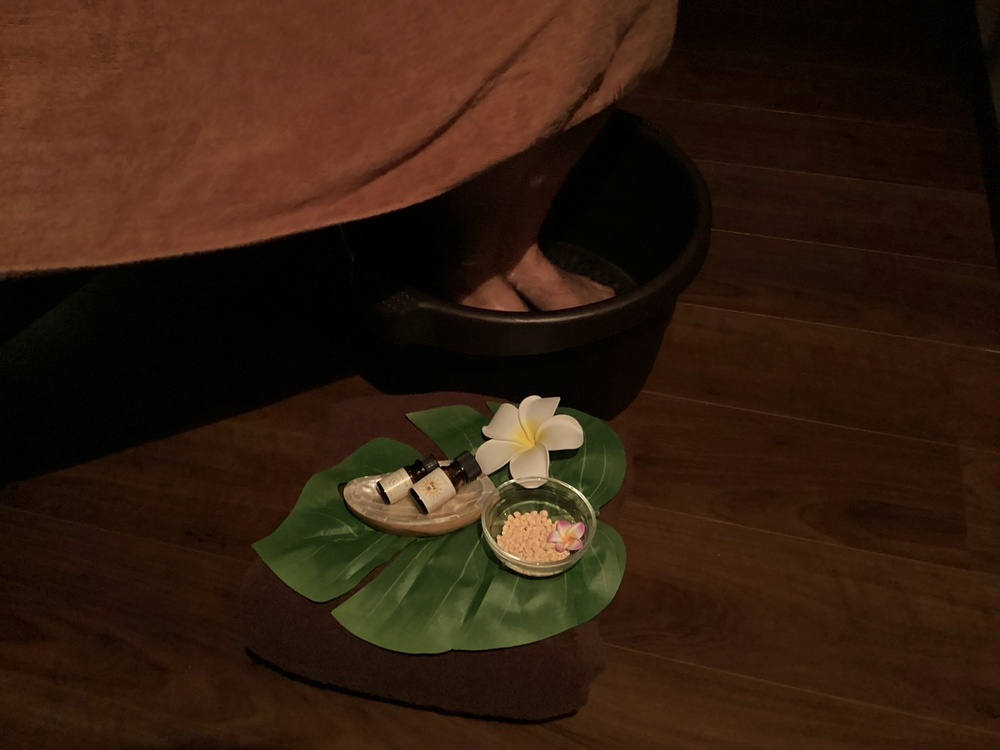 三島市にあるマッサージ店「リラクゼーションサロンLotus(ロータス)」のフット写真