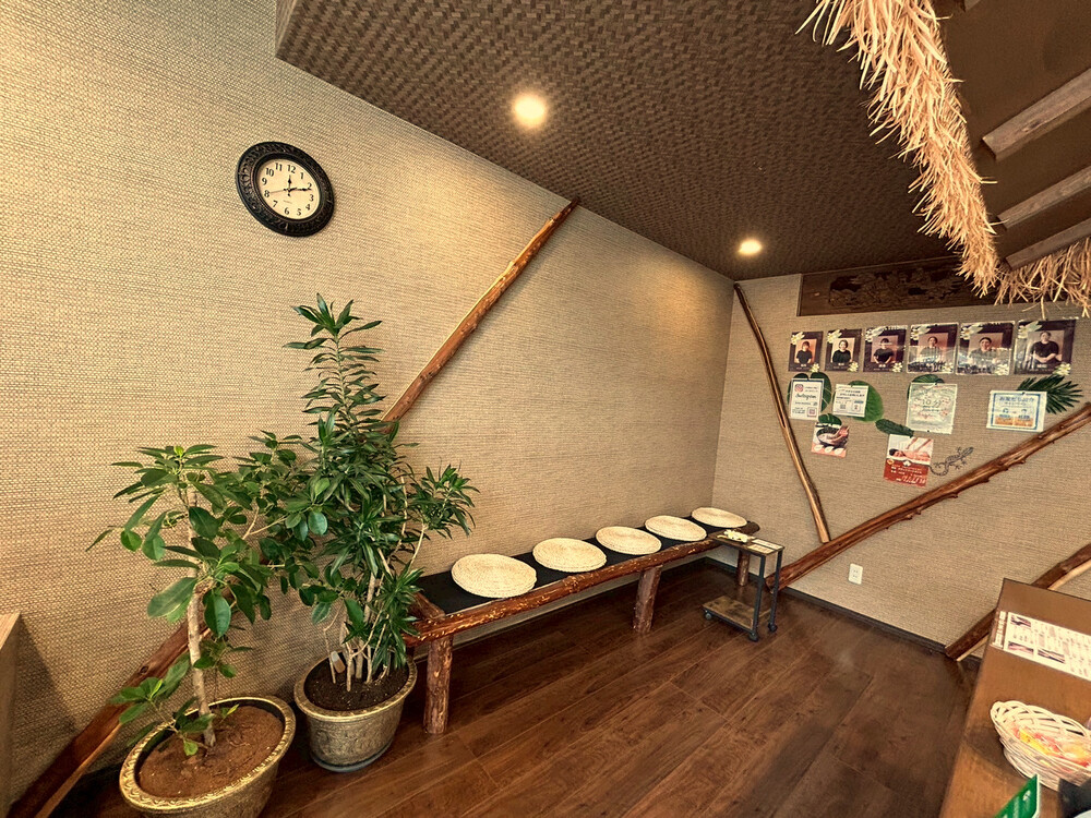 三島市にあるマッサージ店「リラクゼーションサロンLotus(ロータス)」の店内写真